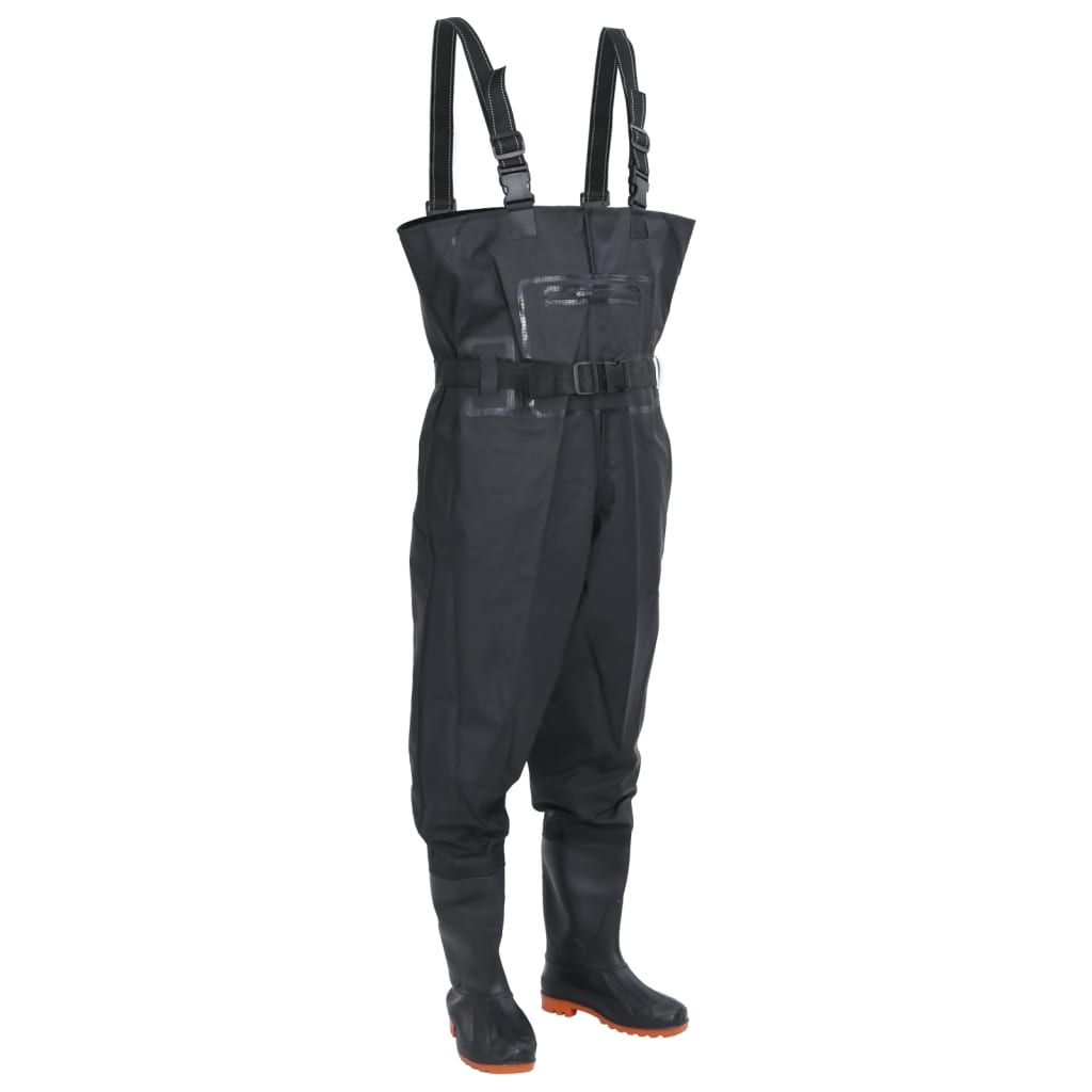 Wader Con Stivali E Cintura Taglia 42