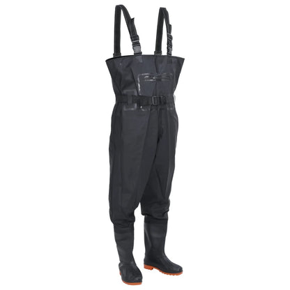 Wader Con Stivali E Cintura Taglia 42