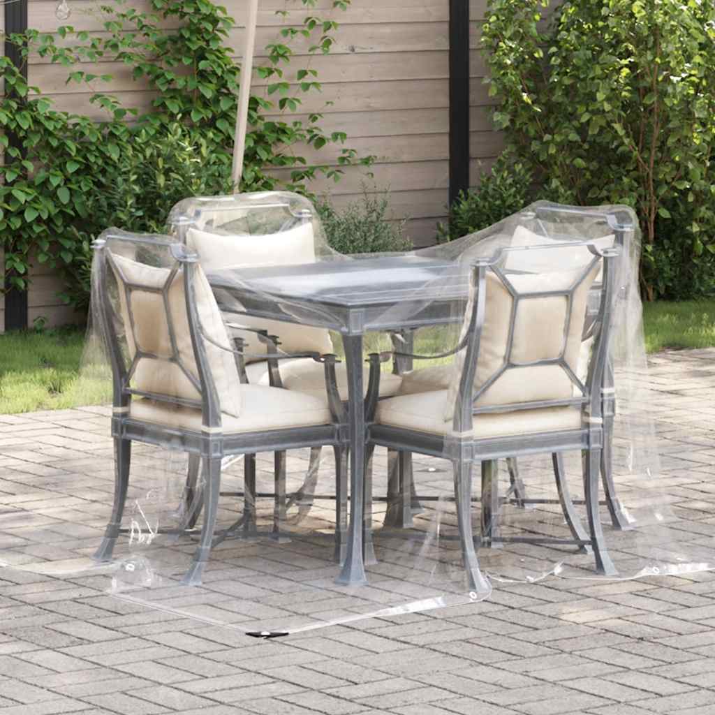 Telone Trasparente Con Occhielli In Pvc