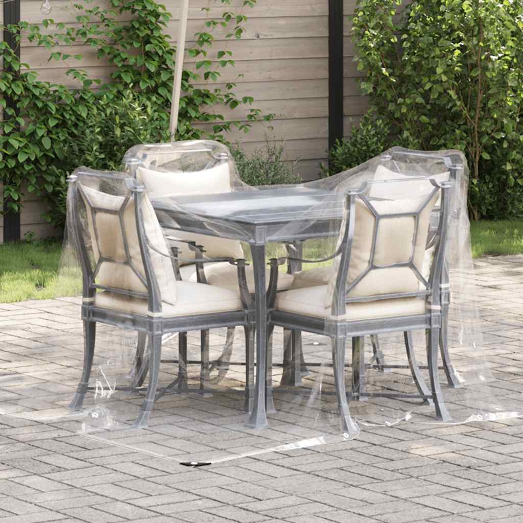 Telone Trasparente Con Occhielli In Pvc