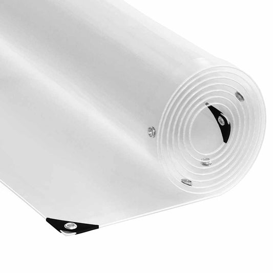 Telone Trasparente Con Occhielli In Pvc