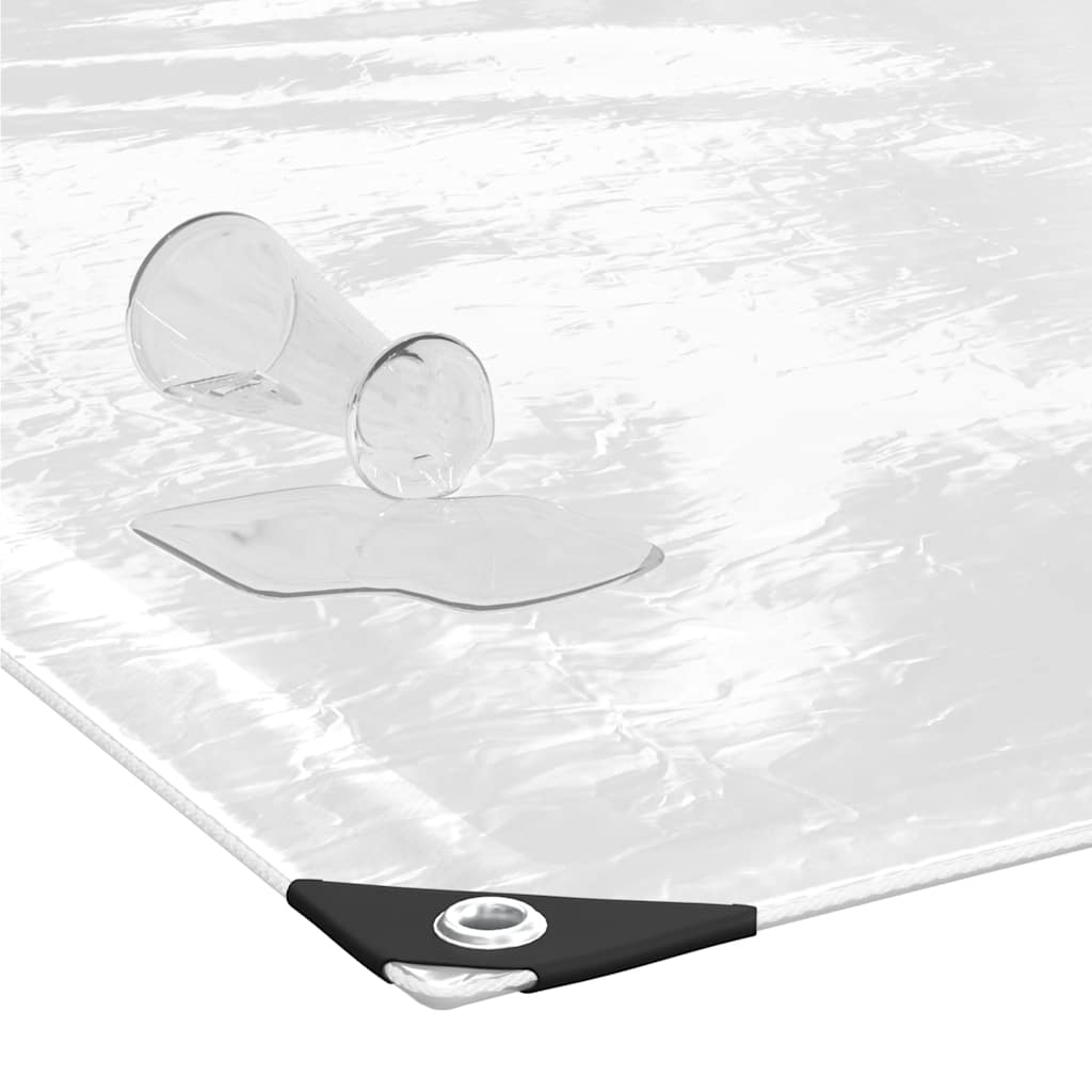 Telone Trasparente Con Occhielli In Pvc