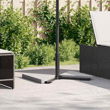 Piastre Per Parasole 2 Pz In Granito Triangolare 14 Kg
