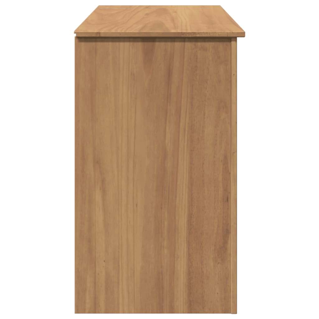 Scrivania Panama 112X45X75 Cm Legno Massello Di Pino