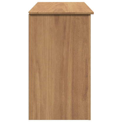 Scrivania Panama 112X45X75 Cm Legno Massello Di Pino