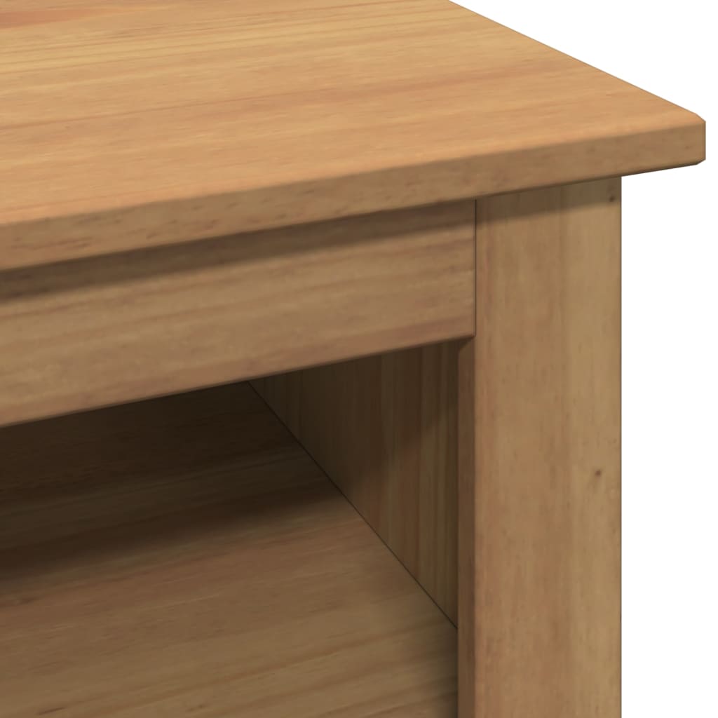 Scrivania Panama 112X45X75 Cm Legno Massello Di Pino