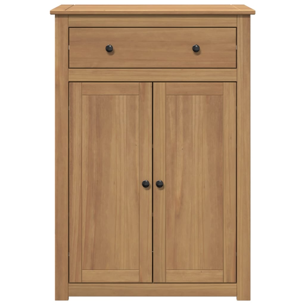 Scarpiera Panama 80X40X114 Cm Legno Massello Di Pino
