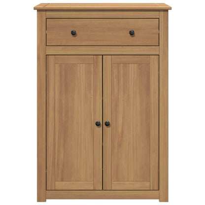 Scarpiera Panama 80X40X114 Cm Legno Massello Di Pino