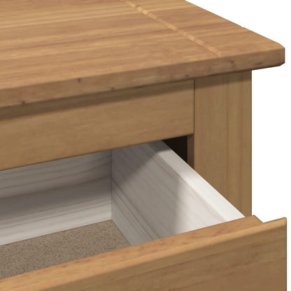 Scarpiera Panama 80X35X105 Cm Legno Massello Di Pino
