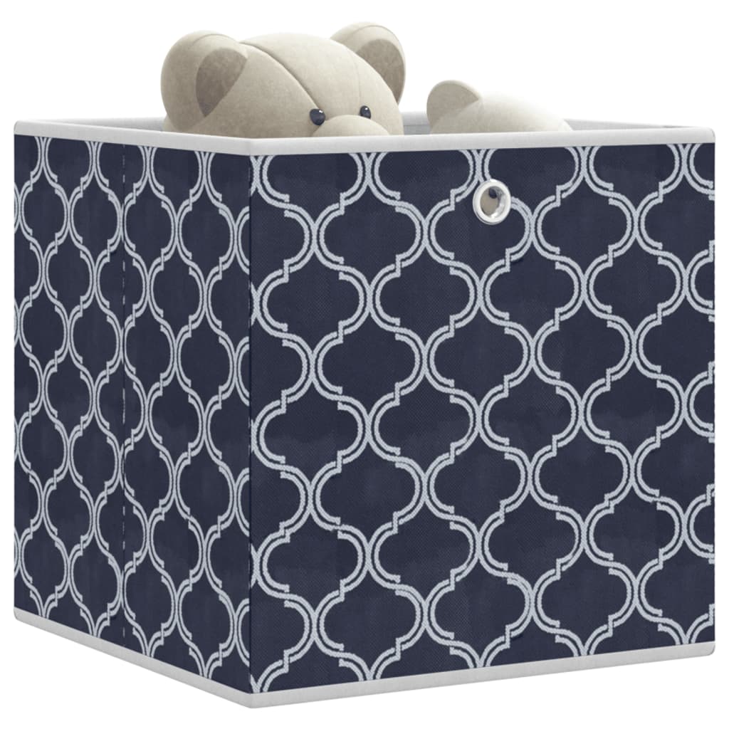 Scatole Portaoggetti 10 Pz 32X32X32Cm Tessuto Non Tessuto