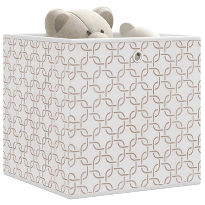 Scatole Portaoggetti 10 Pz 32X32X32Cm Tessuto Non Tessuto