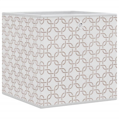 Scatole Portaoggetti 10 Pz 32X32X32Cm Tessuto Non Tessuto