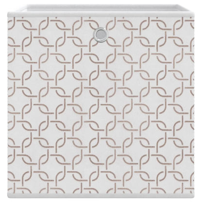 Scatole Portaoggetti 10 Pz 32X32X32Cm Tessuto Non Tessuto