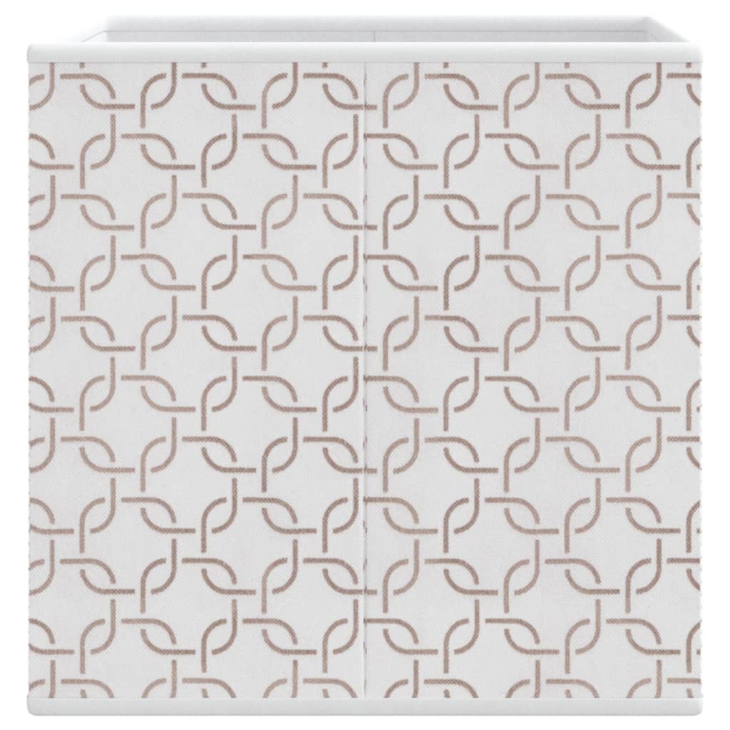Scatole Portaoggetti 10 Pz 32X32X32Cm Tessuto Non Tessuto