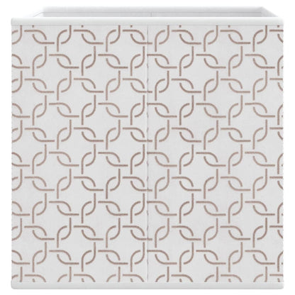 Scatole Portaoggetti 10 Pz 32X32X32Cm Tessuto Non Tessuto