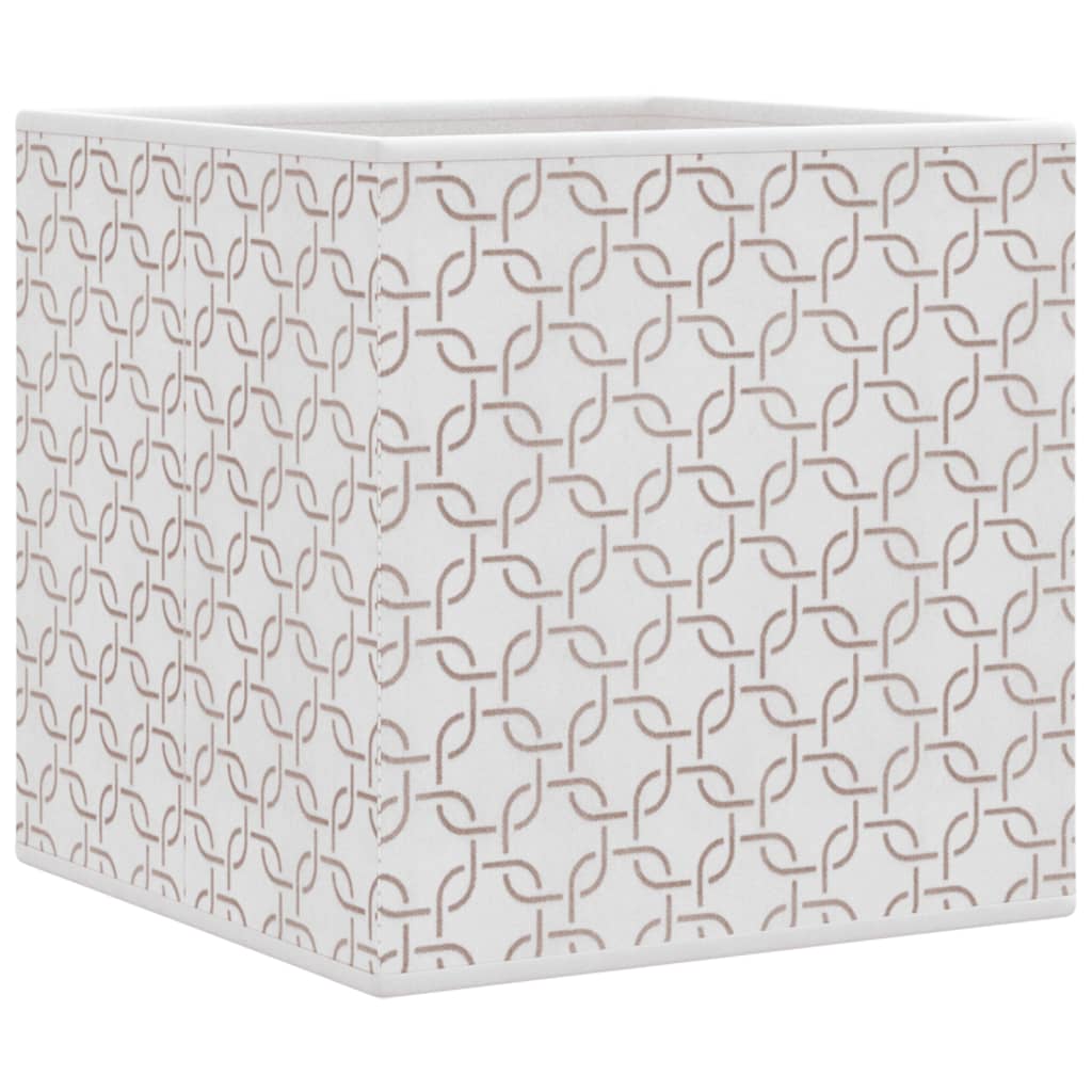 Scatole Portaoggetti 10 Pz 32X32X32Cm Tessuto Non Tessuto