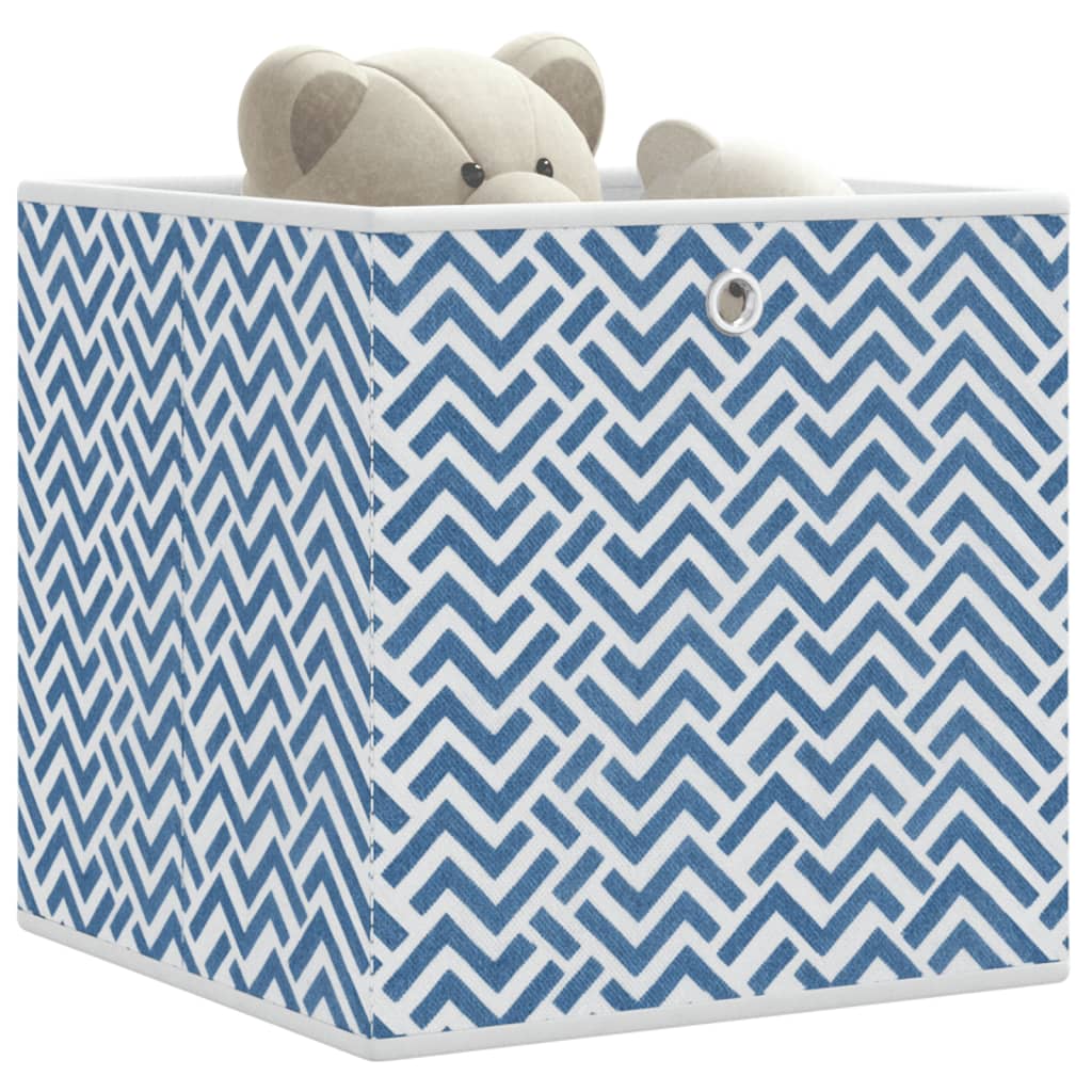 Scatole Portaoggetti 10 Pz 32X32X32Cm Tessuto Non Tessuto