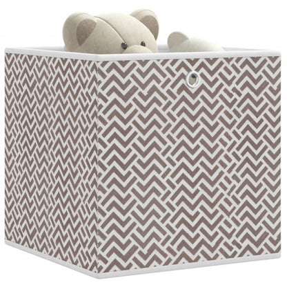 Scatole Portaoggetti 10 Pz 32X32X32Cm Tessuto Non Tessuto