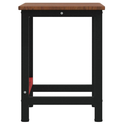 Banco Lavoro 100X60X81,5 Cm Legno Massello Rovere