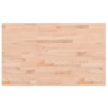 Banco Lavoro 100X60X81,5 Cm Legno Massello Faggio Rettangolare
