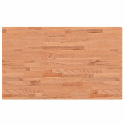Banco Da Lavoro 100X60X(71,5-98) Cm Legno Faggio Rettangolare