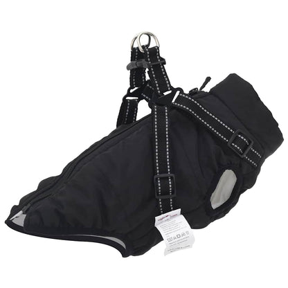Cappotto Cani Imbracatura Impermeabile Riflettente Blu Navy
