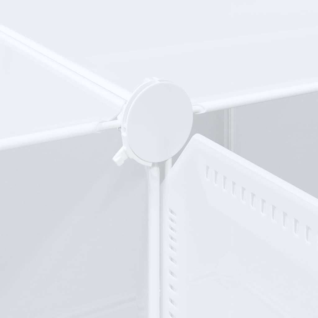 Organizzatore Portaoggetti Con 16 Cubi E Aste Per Appendere Pp
