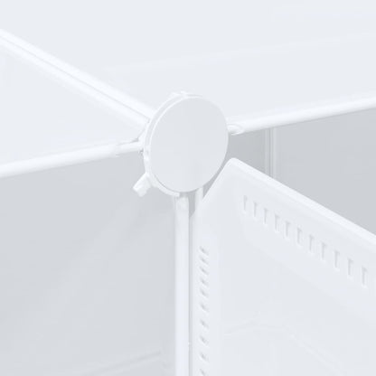 Organizzatore Portaoggetti Con 16 Cubi E Aste Per Appendere Pp