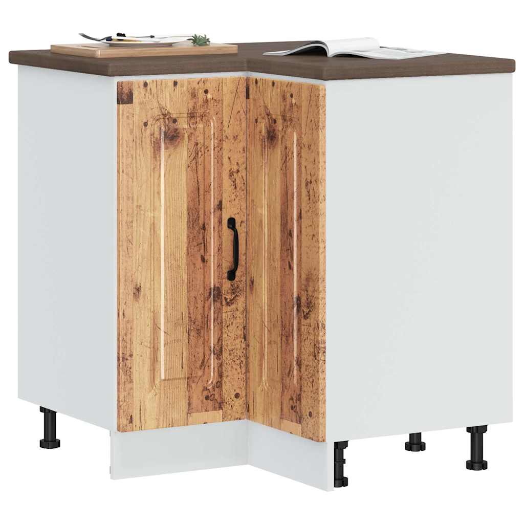 Armadi Forno 2 Pz Lucca In Legno Multistrato Legno Antico