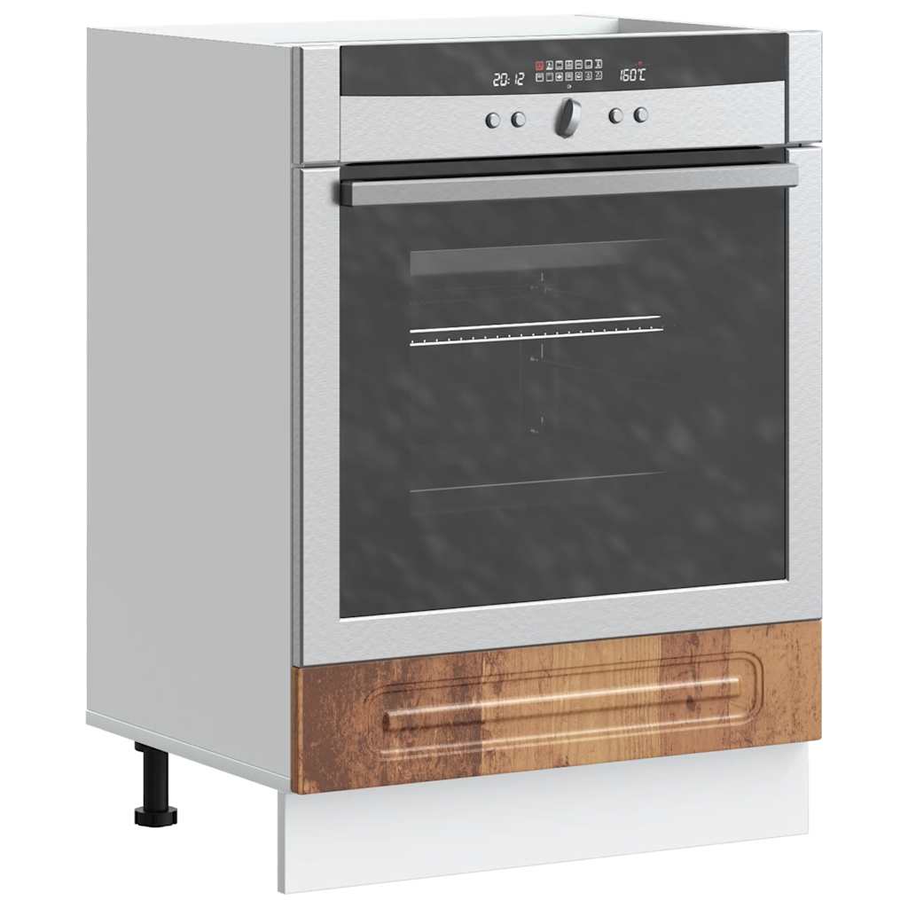 Armadi Forno 2 Pz Lucca In Legno Multistrato Legno Antico