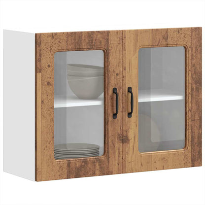 Armadi Forno 2 Pz Lucca In Legno Multistrato Legno Antico