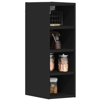 Mobile Pensile “Lyon” 60X31X40 Cm In Legno Multistrato Nero