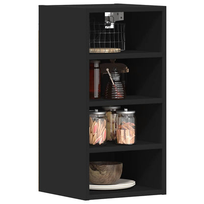Mobile Pensile “Lyon” 60X31X40 Cm In Legno Multistrato Nero