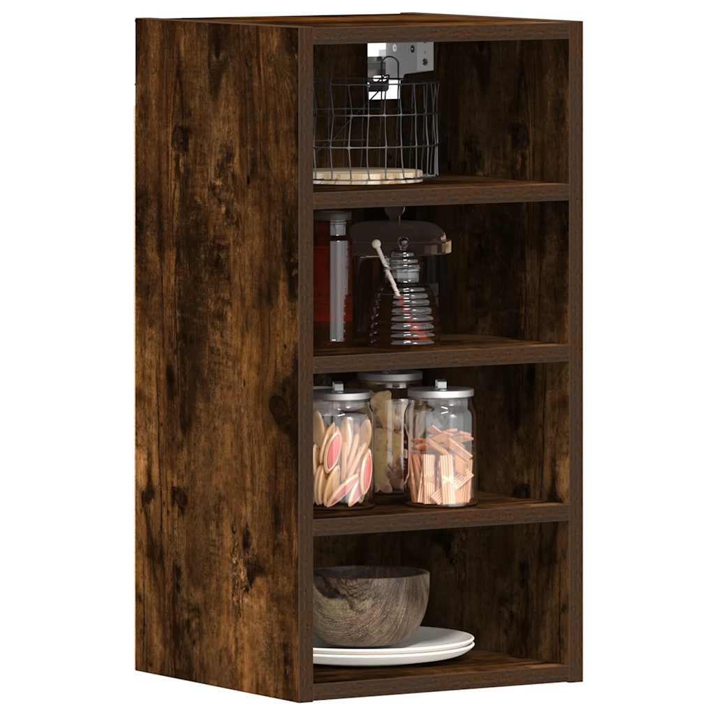 Mobile Da Forno Lyon 60X46X81,5 Cm Rovere Fumo