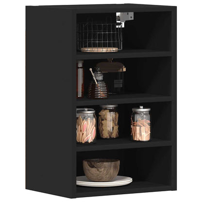 Mobile Pensile “Lyon” 60X31X40 Cm In Legno Multistrato Nero
