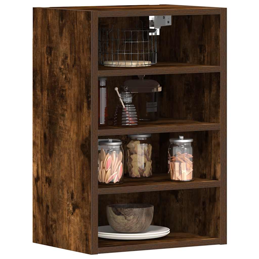 Mobile Da Forno Lyon 60X46X81,5 Cm Rovere Fumo