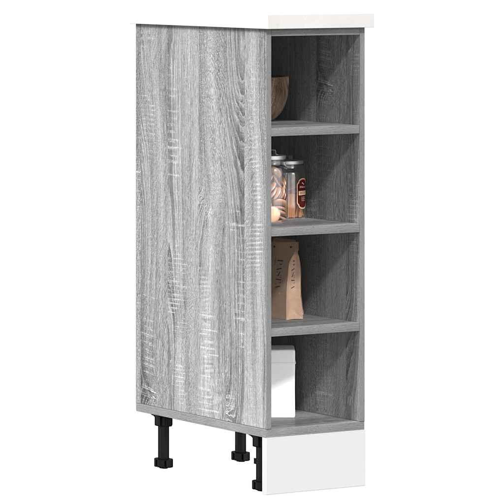 Mobile Con Cassetto “Lyon” 40X46X81,5 Grigio Sonoma