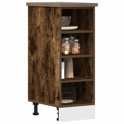 Mobile Da Forno Lyon 60X46X81,5 Cm Rovere Fumo
