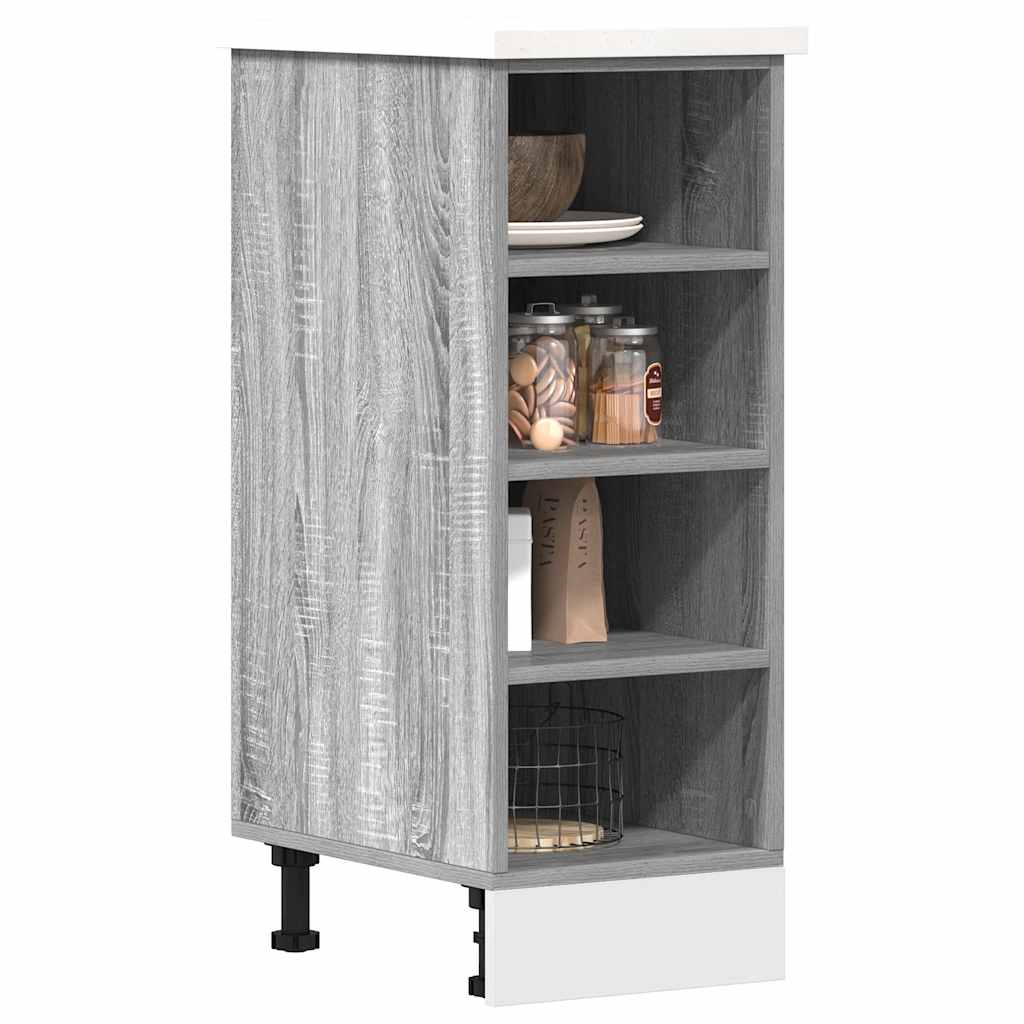 Mobile Con Cassetto “Lyon” 40X46X81,5 Grigio Sonoma