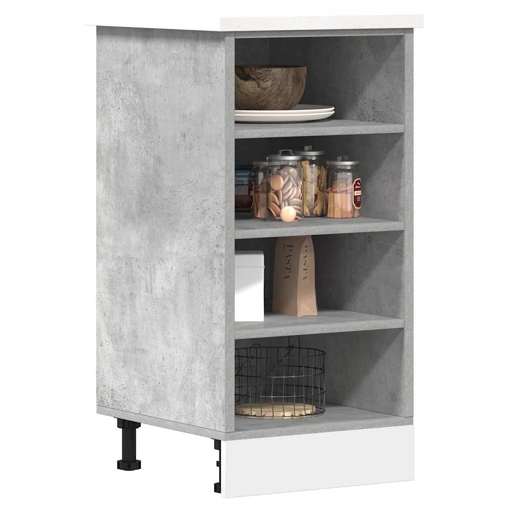 Mobile Pensile “Lyon” 60X31X60 Cm Grigio Cemento