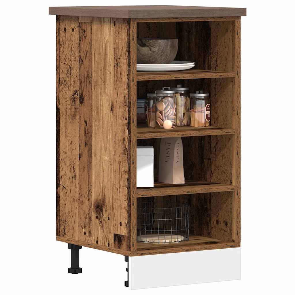 Cassettiera “Lyon” Inferiore 60X46X81,5 Cm Legno Antico