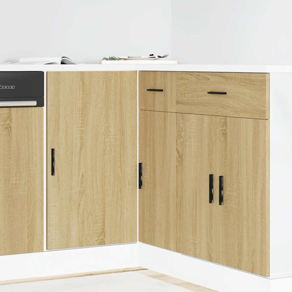 Mobili Pensili “Lyon” 2 Pz 50X31X60 Cm Rovere Sonoma
