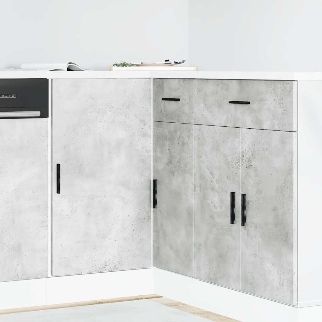 Mobile Pensile “Lyon” 60X31X60 Cm Grigio Cemento