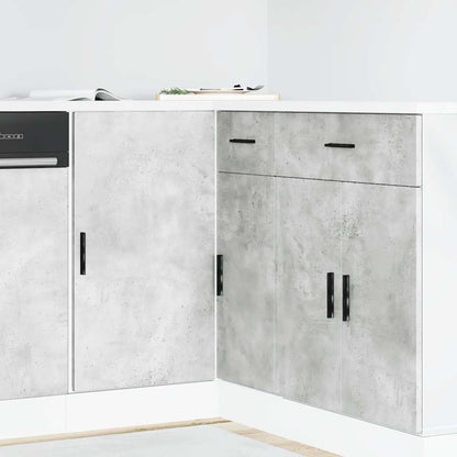 Mobile Pensile “Lyon” 60X31X60 Cm Grigio Cemento