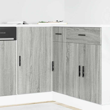 Mobile Con Cassetto “Lyon” 40X46X81,5 Grigio Sonoma