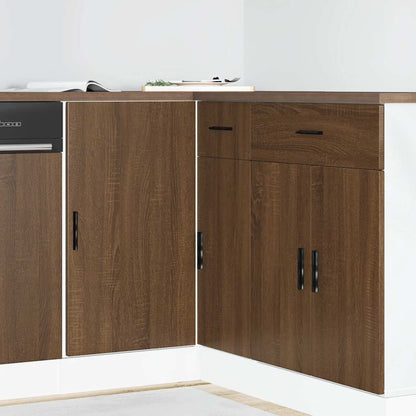 Mobile Da Forno Lyon 60X46X81,5 Cm Rovere Marrone