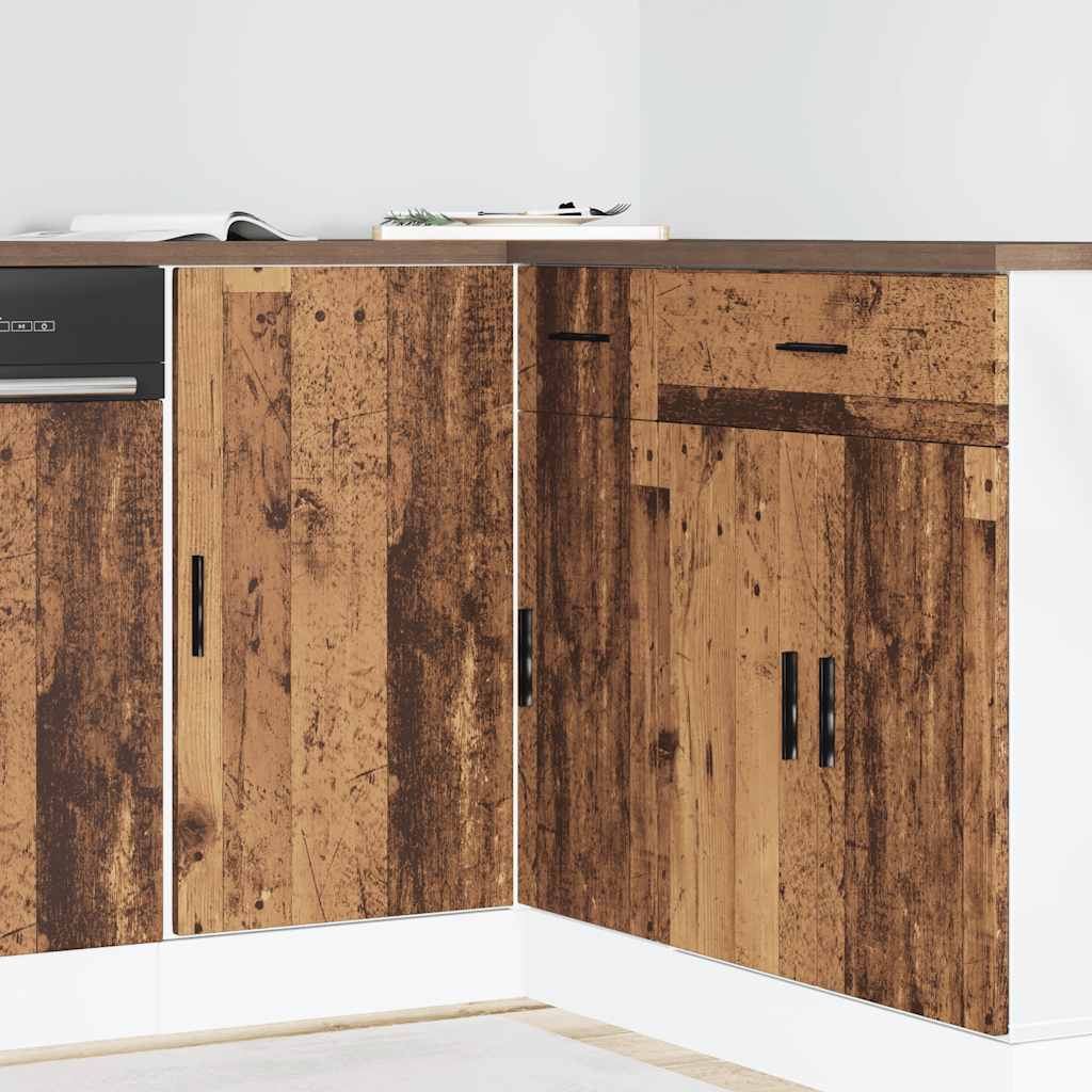 Cassettiera “Lyon” Inferiore 60X46X81,5 Cm Legno Antico