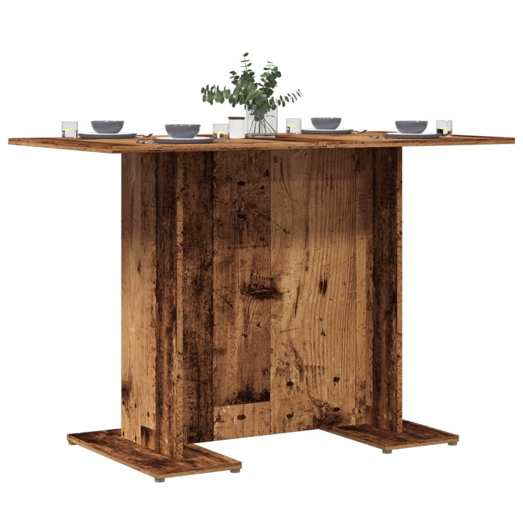 Tavolo Da Pranzo 110X60X75 Cm In Legno Multistrato