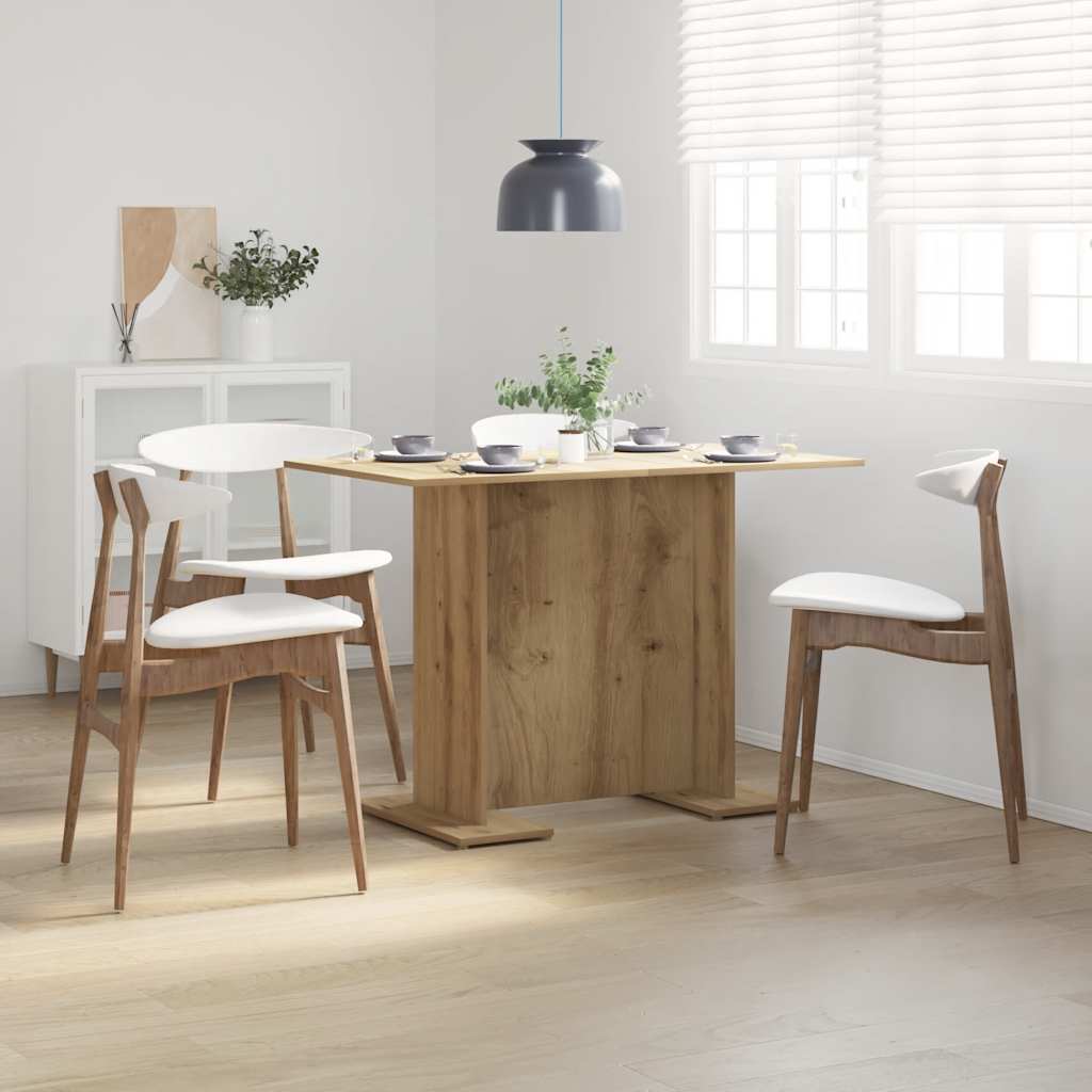 Tavolo Da Pranzo 110X60X75 Cm In Legno Multistrato