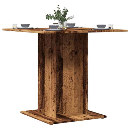 Tavolo Da Pranzo 80X80X75 Cm Legno Multistrato